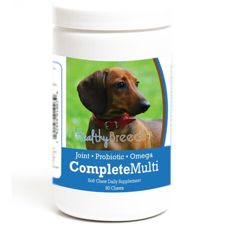 Healthy Breeds Dachshund all in one Multivitamin Soft Chew, 90PK 192959010039